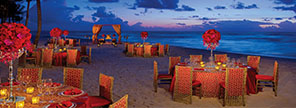 Planet Hollywood Beach Resort Cancun Asian Wedding Packages Wedding Cocktail Reception