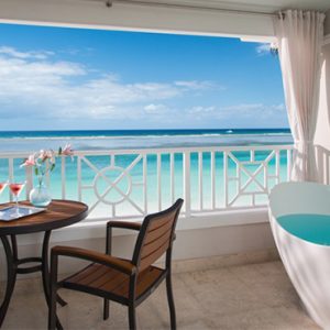 Beach Wedding Abroad Sandals Royal Caribbean Windsor Beachfront Club Elite Room With Balcony Tranquility Soaking Tub 3
