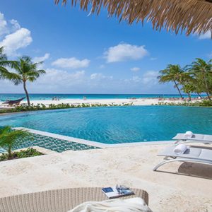 Beach Weddings Abroad Barbados Weddings Sun Loungers By The Pool