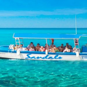 Beach Weddings Abroad Barbados Weddings Watersports Glass Bottom Boat