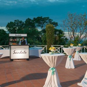 Beach Weddings Abroad Jamaica Weddings Night Reception