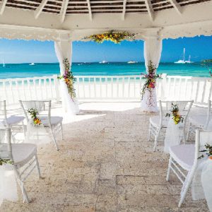 Beach Weddings Abroad Sandals Negril Wedding Canopy1