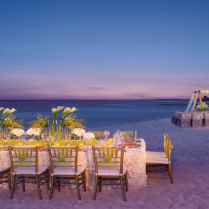 Beach Weddings Abroad Mexico Weddings Beach Wedding Reception At Night