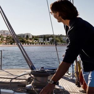Beach Weddings Abroad Cyprus Weddings Couple On Yacht