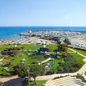 Beach Weddings Abroad Cyprus Weddings Aerial View