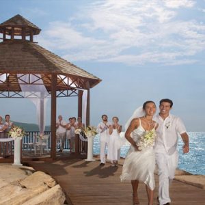 Beach Weddings Abroad Jamaica Weddings Couple Married At The Gazebo