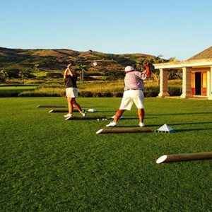 Beach Weddings Abroad Mauritius Weddings Golf Practise