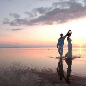 Beach Weddings Abroad Mauritius Weddings Couple Married Dancing