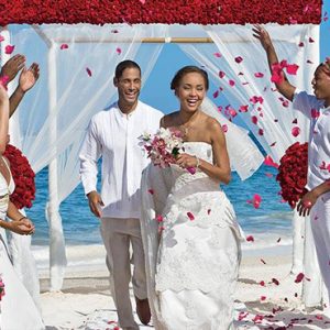 Beach Weddings Abroad Mexico Weddings Married Couple