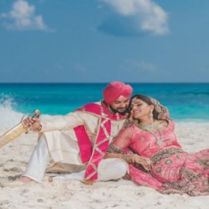 Beach Weddings Abroad Mexico Weddings Asian Couple Married On Beach