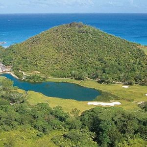 Beach Weddings Abroad Seychelles Weddings Aerial View Of Golf Course