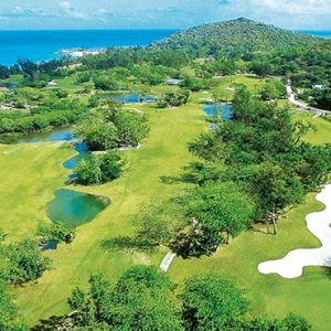 Beach Weddings Abroad Seychelles Weddings Aerial View Of Golf Course1
