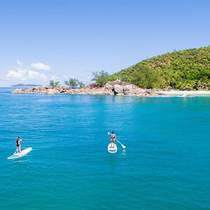 Beach Weddings Abroad Seychelles Weddings Stand Up Paddleboarding