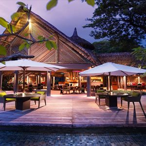 Beach Weddings Abroad Seychelles Weddings Adam And Eve Restaurant And Bar Exterior At Night