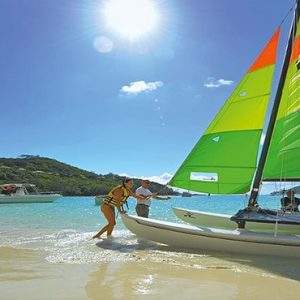 Beach Weddings Abroad Seychelles Weddings Windsurfing