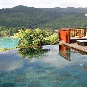 Beach Weddings Abroad Seychelles Weddings Villa Pool View