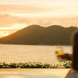 Beach Weddings Abroad Seychelles Weddings Presidential Villa Sunset