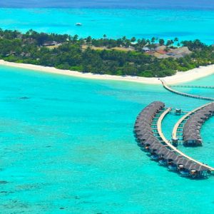 Beach Weddings Abroad Maldives Weddings Aerial View Of Water Villas