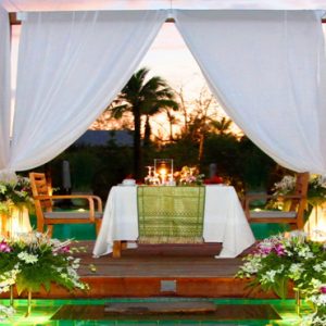 Beach Weddings Abroad Thailand Weddings Private Dining1