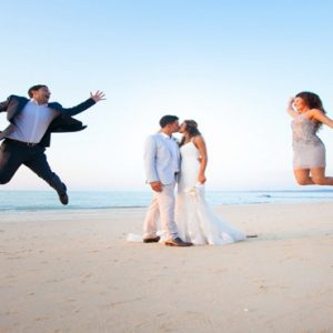 Beach Weddings Abroad Thailand Weddings Wedding Couple On Beach2