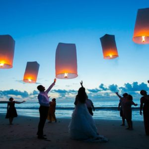 Beach Weddings Abroad Thailand Weddings Light Lanterns