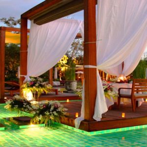 Beach Weddings Abroad Thailand Weddings Pool At Night