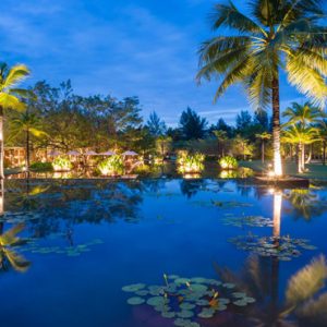 Beach Weddings Abroad Thailand Weddings Pool Feature At Night