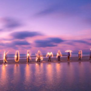 Kuramathi Maldives Maldives Weddings Abroad Light Show