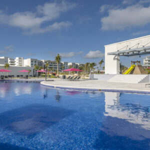 Pool3 Planet Hollywood Beach Resort Cancun Mexico Weddings Abroad