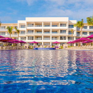 Pool4 Planet Hollywood Beach Resort Cancun Mexico Weddings Abroad