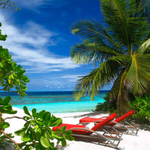 Sun Loungers 2 OBLU By Atmosphere Helengeli Maldives Beach Weddings Abroad