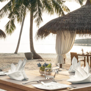 Reethi Grill3 Reethi Faru Resort Maldives Beach Weddings Abroad
