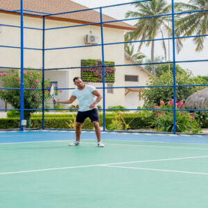 Tennis Reethi Faru Resort Maldives Beach Weddings Abroad