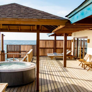 Two Bedroom Water Villa Suites With Spa Tub1 Reethi Faru Resort Maldives Beach Weddings Abroad