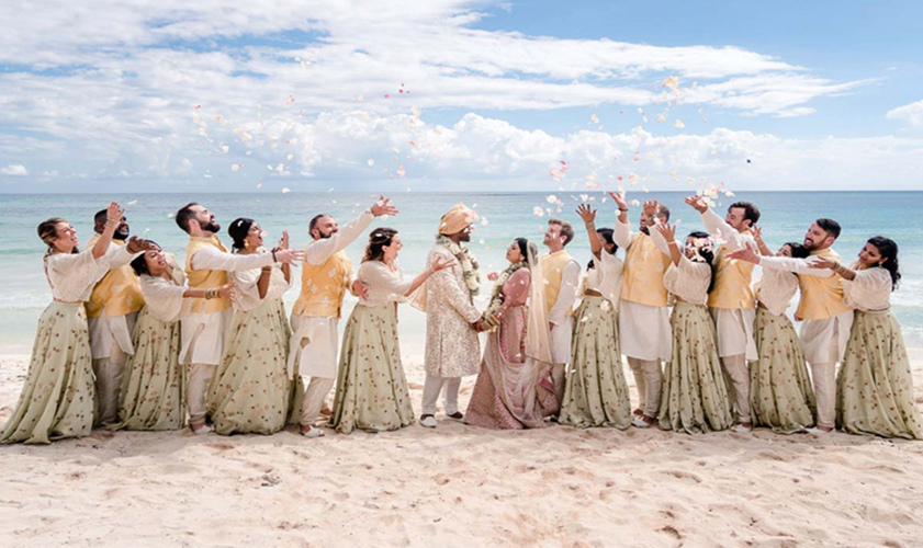 Indian Beach Wedding Indian Wedding Packages In Mexico