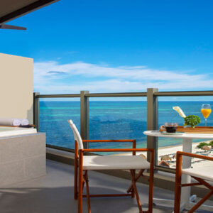 Preferred Club Junior Suite Ocean View2 Dreams Natura Resort & Spa Mexico Weddings Abroad