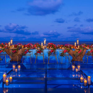 Weddings Imperial Table Infinity Pool Dreams Natura Resort & Spa Mexico Weddings Abroad